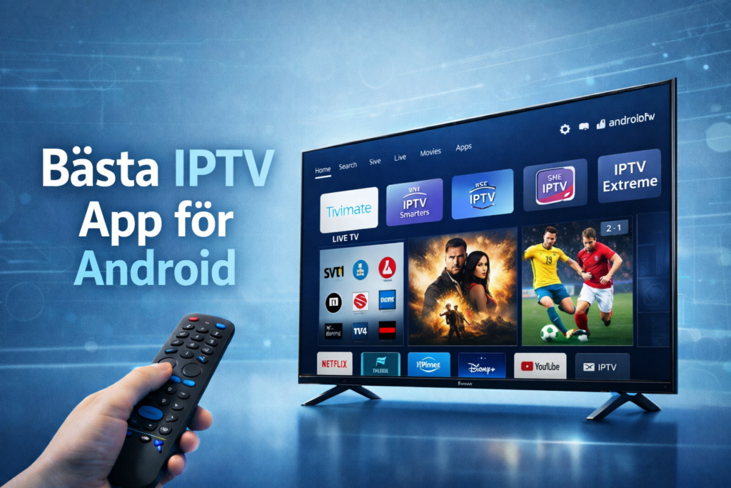bästa iptv app för android i norden